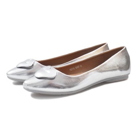 Ballerine Argento con Bocca Bocca grigio 2