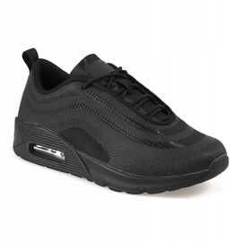 Scarpe sportive nere V0270-1 nero 1