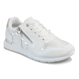 Scarpe da ginnastica bianche LT606F bianco 1