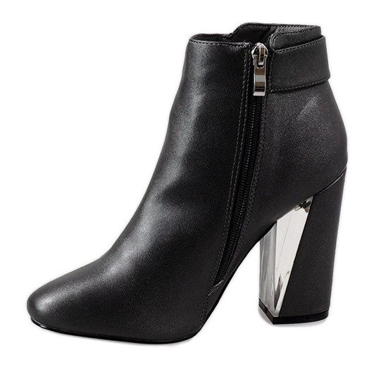 Stivali grigi sul post MJ1515 grigio 1