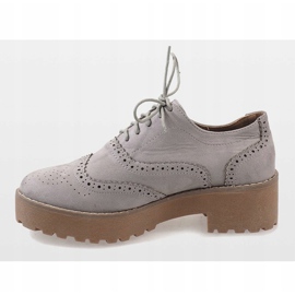 Scarpe jazz con tacco alto grigie LL185 grigio 2