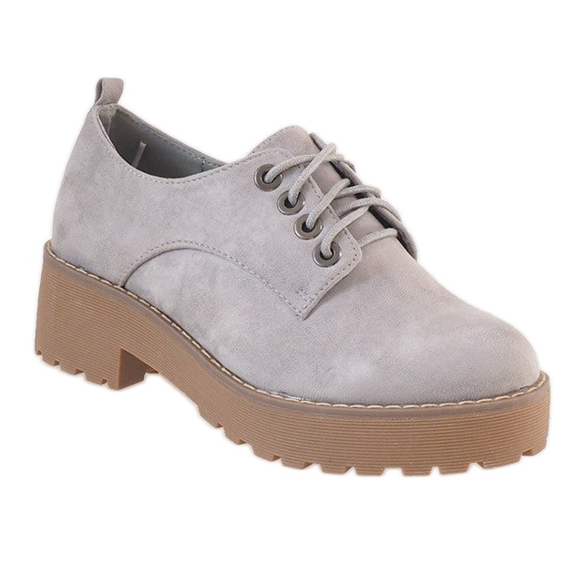 Scarpe col tacco alto grigie LL183 grigio 1