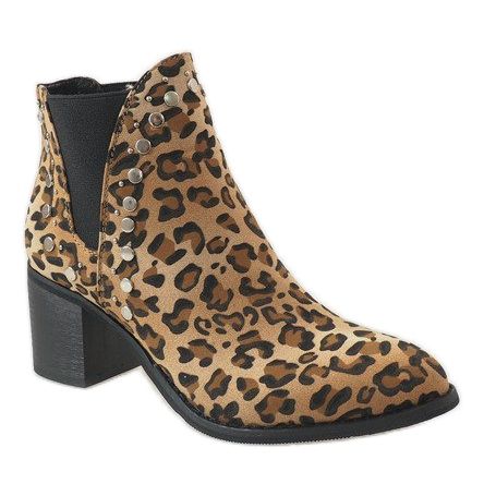 Erynn Stivali leopardati sul palo M290-1 multicolore 1
