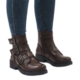 Stivali cammello QTY-002 marrone 1