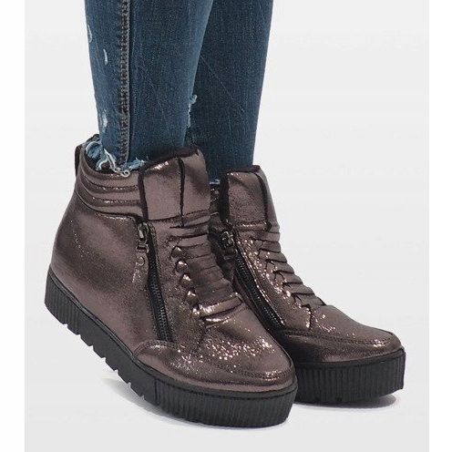 Sneakers isolate marroni BB-1652 marrone 1