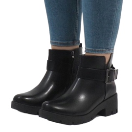 Stivali tacco alto da donna neri 7618-PA nero 1