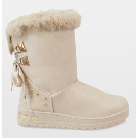 Doposci donna beige AN-107 1