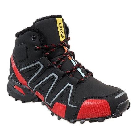 Stivali da neve isolati neri BN8810 nero 1