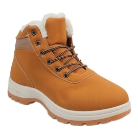 Stivali da neve isolati cammello A9580 marrone 2