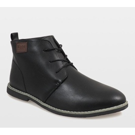 Scarpe basse nere isolate da uomo 989-1 nero 1