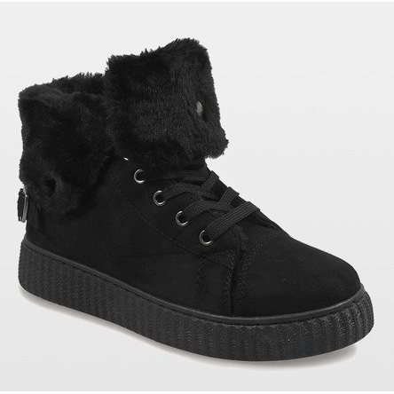 Stivali neri isolati B192-1 nero 1