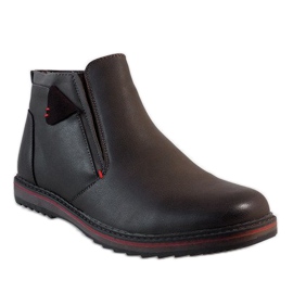 Scarpe slip-on marroni A20184-3 marrone 1