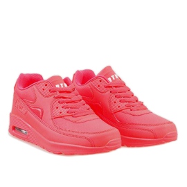 Scarpe sportive rosa fluo D7-15 1