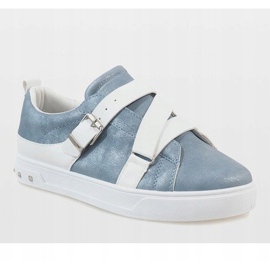 Sneakers blu con fibbia MB1968 1