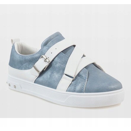 Sneakers blu con fibbia MB1968 1