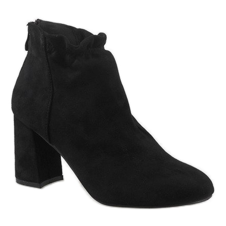 Stivaletti in camoscio nero sul post LL-79P 1