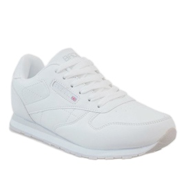 Scarpe sportive bianche alla moda LXC-7236 bianco 1