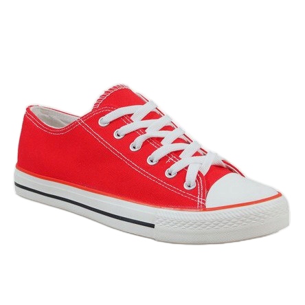 Sneakers classiche da uomo rosse X-215 rosso 1