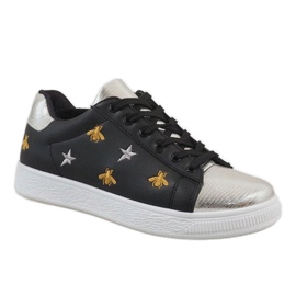 Sneaker ape nere T5030-1 nero 1