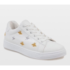 Sneaker ape bianche T5030-2 bianca 1