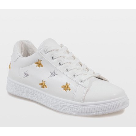 Sneaker ape bianche T5030-2 bianca 1
