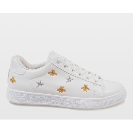 Sneaker ape bianche T5030-2 bianca 2