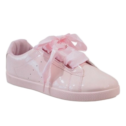 Sneakers laccate rosa AM-8103 1