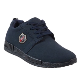 Scarpe sportive blu navy PH-03 1