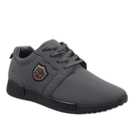 Scarpe sportive grigie di Adamo grigio 1