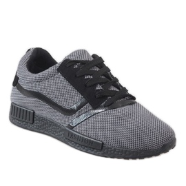 Scarpe sportive grigie di Adamo grigio 1