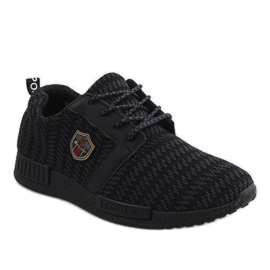 Scarpe sportive nere di Adamo nero 1