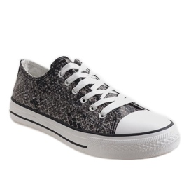 Sneakers nere da uomo BKA-9 nero 1