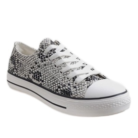 Sneakers bianche da uomo BKA-9 bianco 1