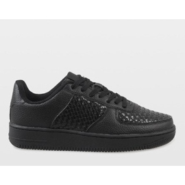 Scarpe sportive nere Air Force nero 2
