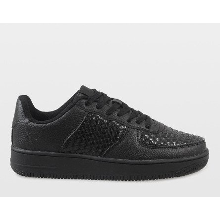 Scarpe sportive nere Air Force nero 2