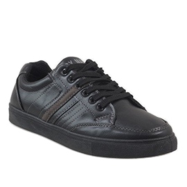 Sneakers nere da uomo M7036-1 nero 1