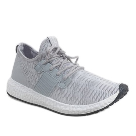 Scarpe sportive da uomo grigie S33 grigio 1