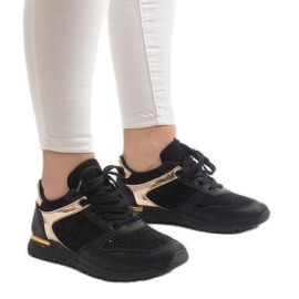 Scarpe da ginnastica nere LR88010 nero 1