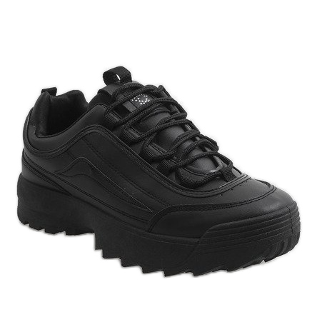 Scarpe sportive alla moda nere 83018 nero 1