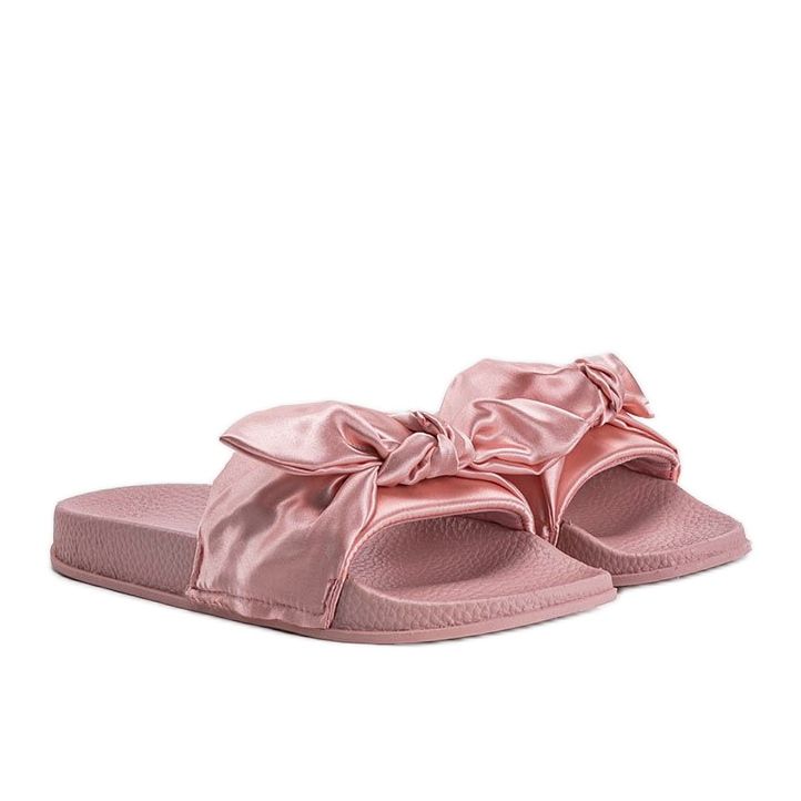 Pantofole rosa con fiocco 5835 1