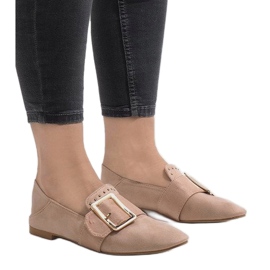 Mocassini rosa ballerine 6979-P 1