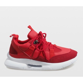Scarpe sportive rosse alla moda R-375 rosso 2