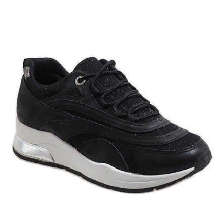 Scarpe sportive alla moda nere LL1718 nero 1