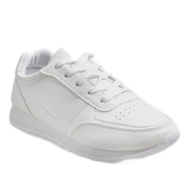 Scarpe sportive bianche alla moda LR88082 bianco 1