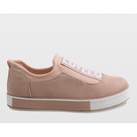Sneakers slip-on X-9707 rosa 2