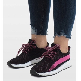 Scarpe sportive nere 6751-Y nero 1