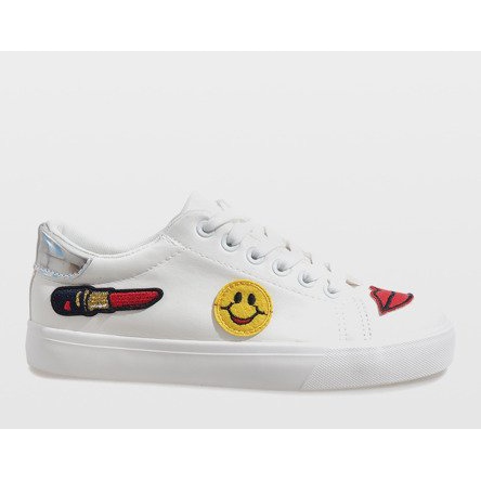 Sneakers bianche timbro BL75P bianco 2