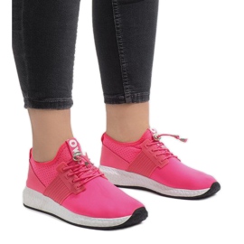 Scarpe sportive rosa 499-Y 2