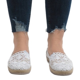 Sneakers JX57P in pizzo bianco 2