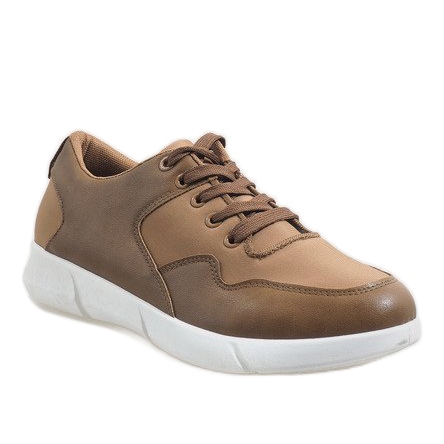 Sneakers uomo marrone A-58 1